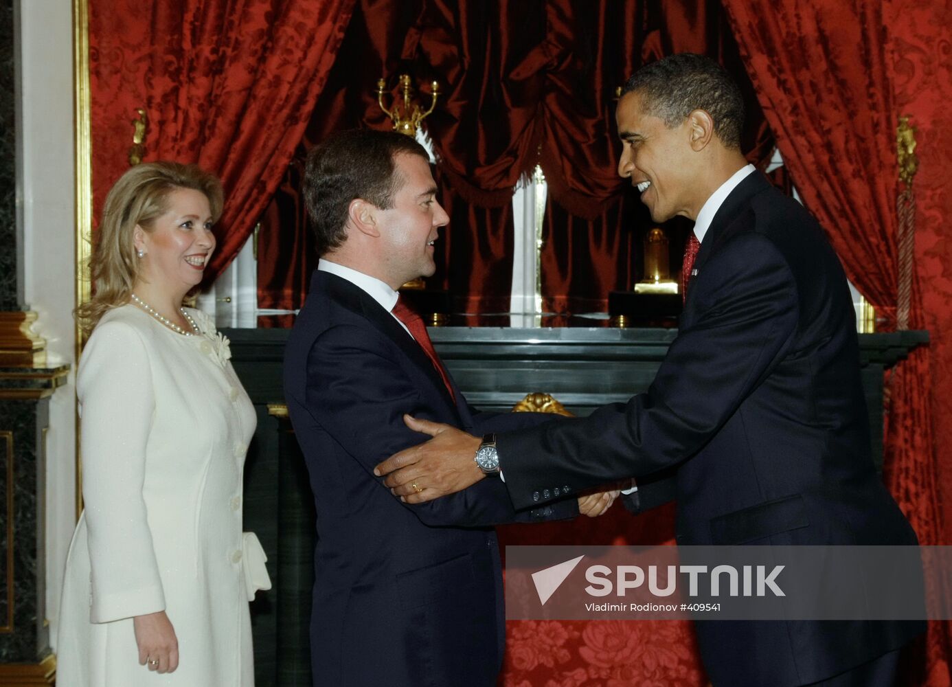 U.S. President Barack Obama on working visit to Russia