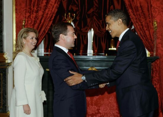 U.S. President Barack Obama on working visit to Russia