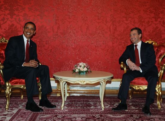 U.S. President Barack Obama visits Russia