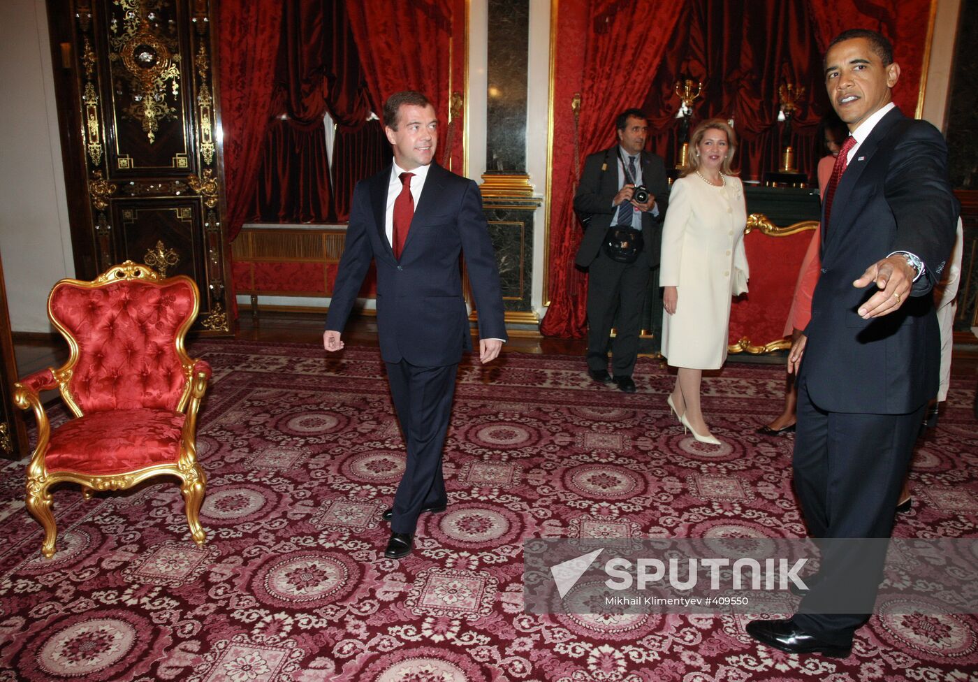 U.S. President Barack Obama visits Russia