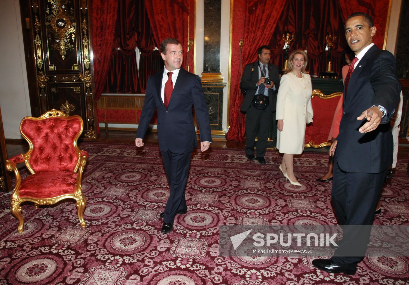 U.S. President Barack Obama visits Russia