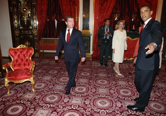 U.S. President Barack Obama visits Russia