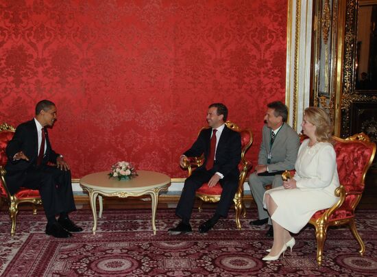 U.S. President Barack Obama visits Russia