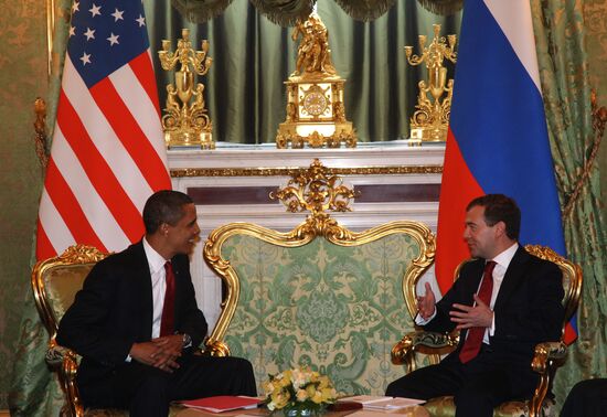 U.S. President Barack Obama visits Russia