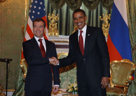U.S. President Barack Obama visits Russia