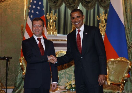 U.S. President Barack Obama visits Russia