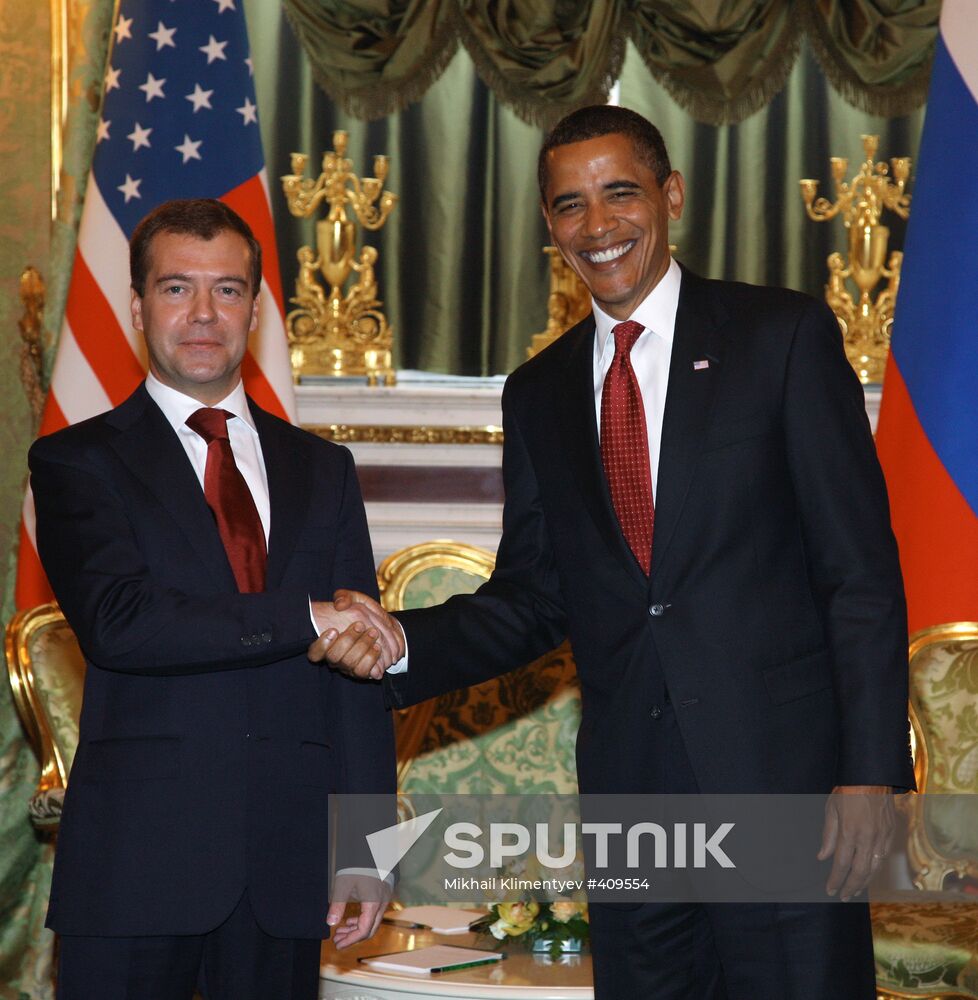 U.S. President Barack Obama visits Russia