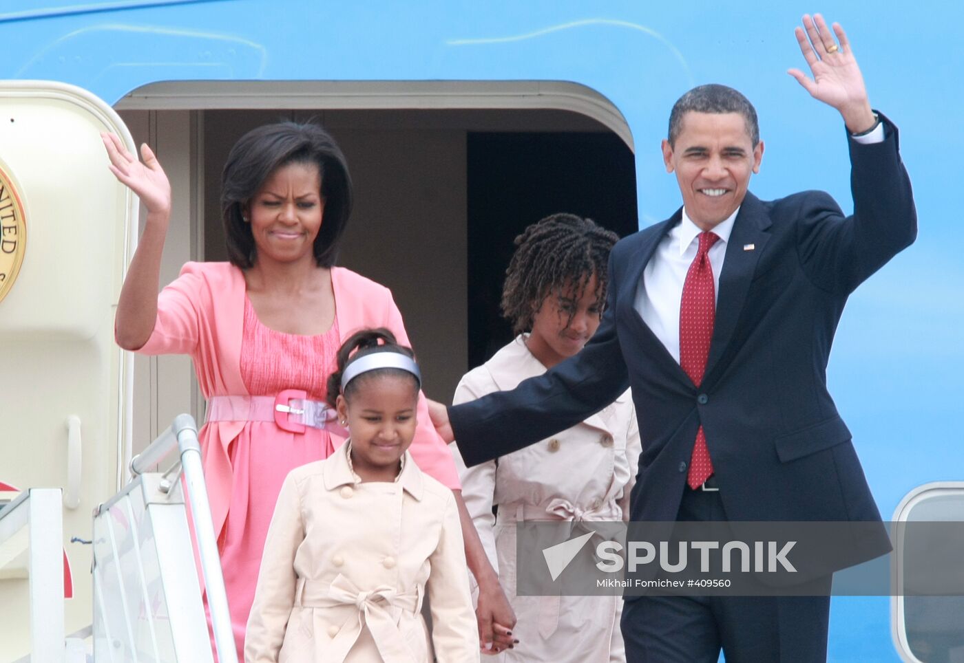 U.S. President Barack Obama visits Russia