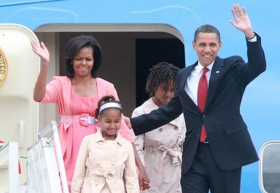 U.S. President Barack Obama visits Russia