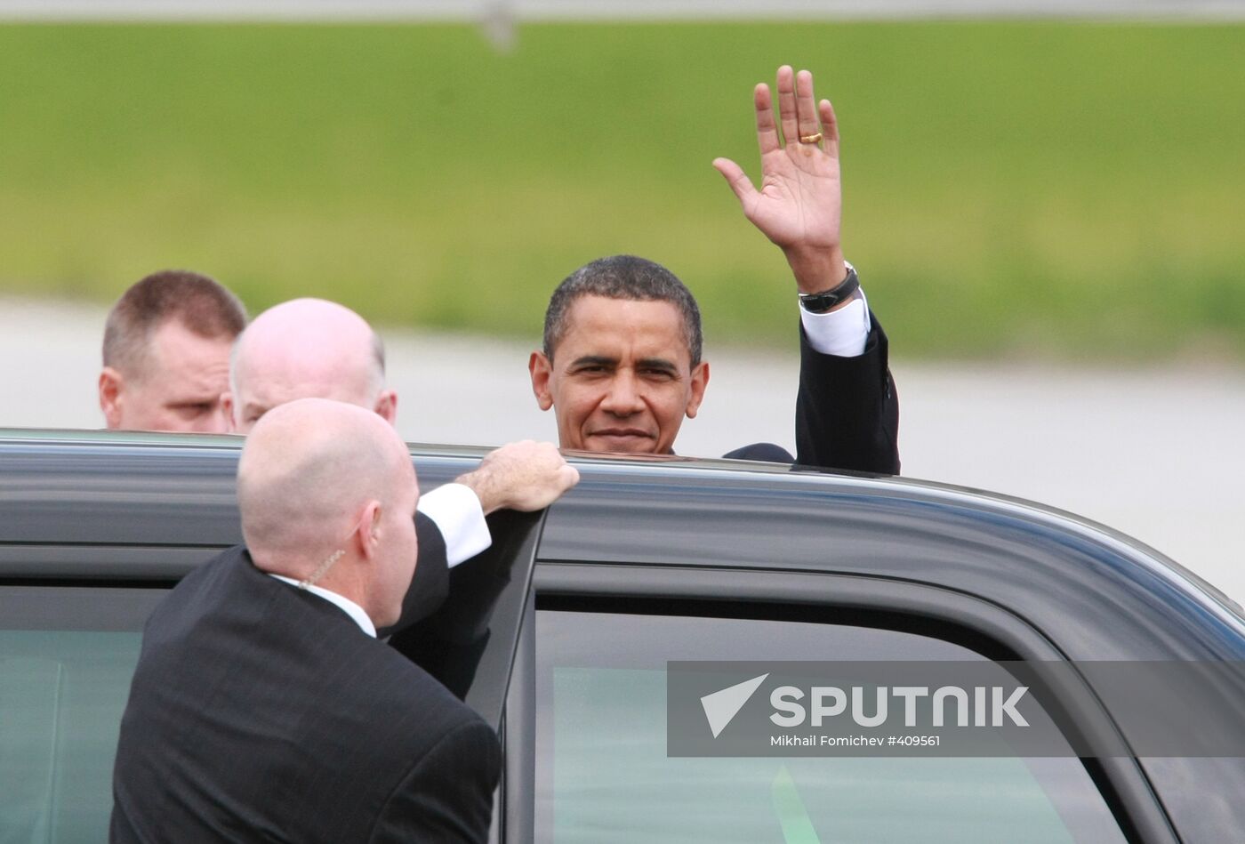U.S. President Barack Obama visits Russia