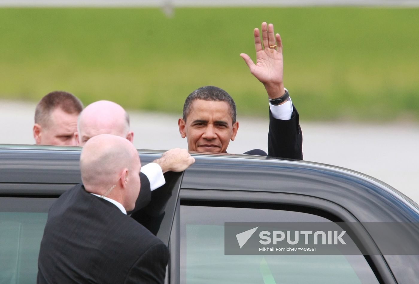 U.S. President Barack Obama visits Russia