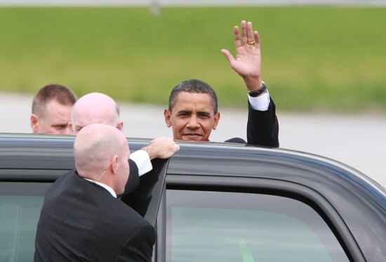 U.S. President Barack Obama visits Russia