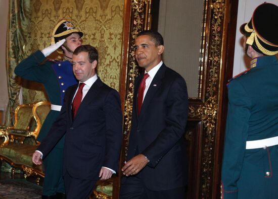 U.S. President Barack Obama visits Russia