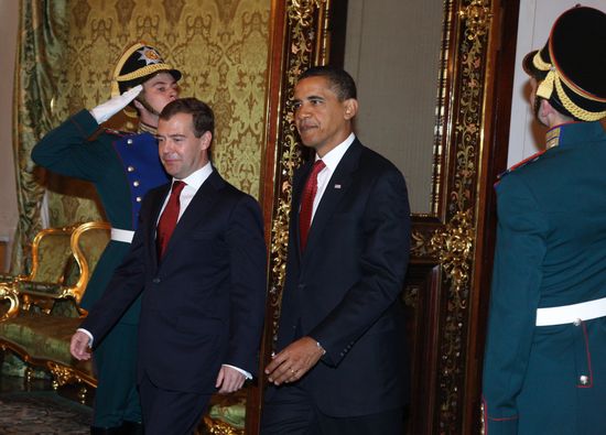 U.S. President Barack Obama visits Russia