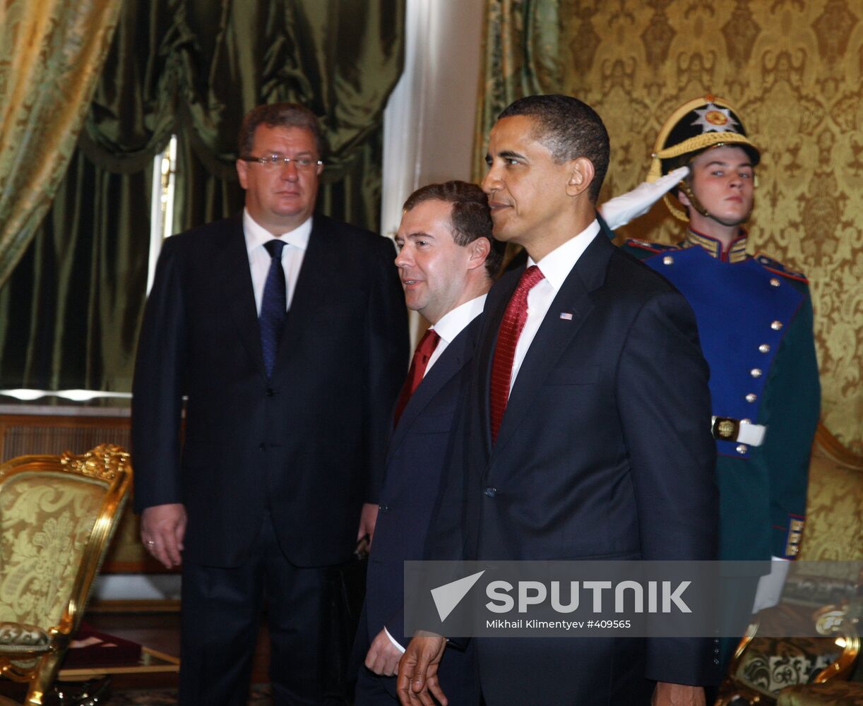 U.S. President Barack Obama visits Russia