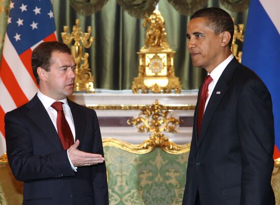 U.S. President Barack Obama visits Russia