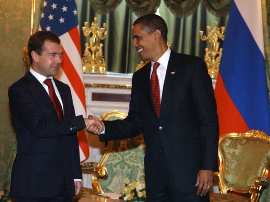 U.S. President Barack Obama visits Russia