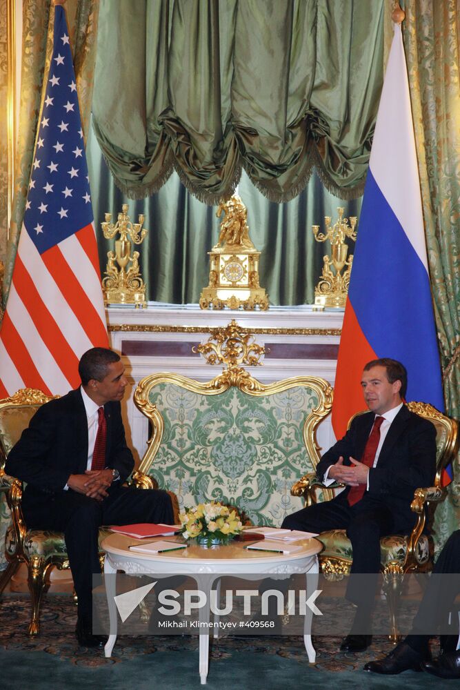 U.S. President Barack Obama visits Russia