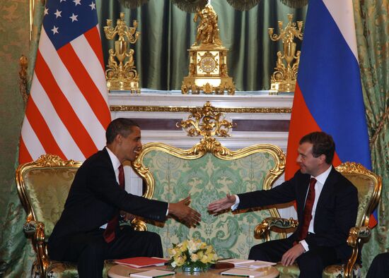 U.S. President Barack Obama visits Russia