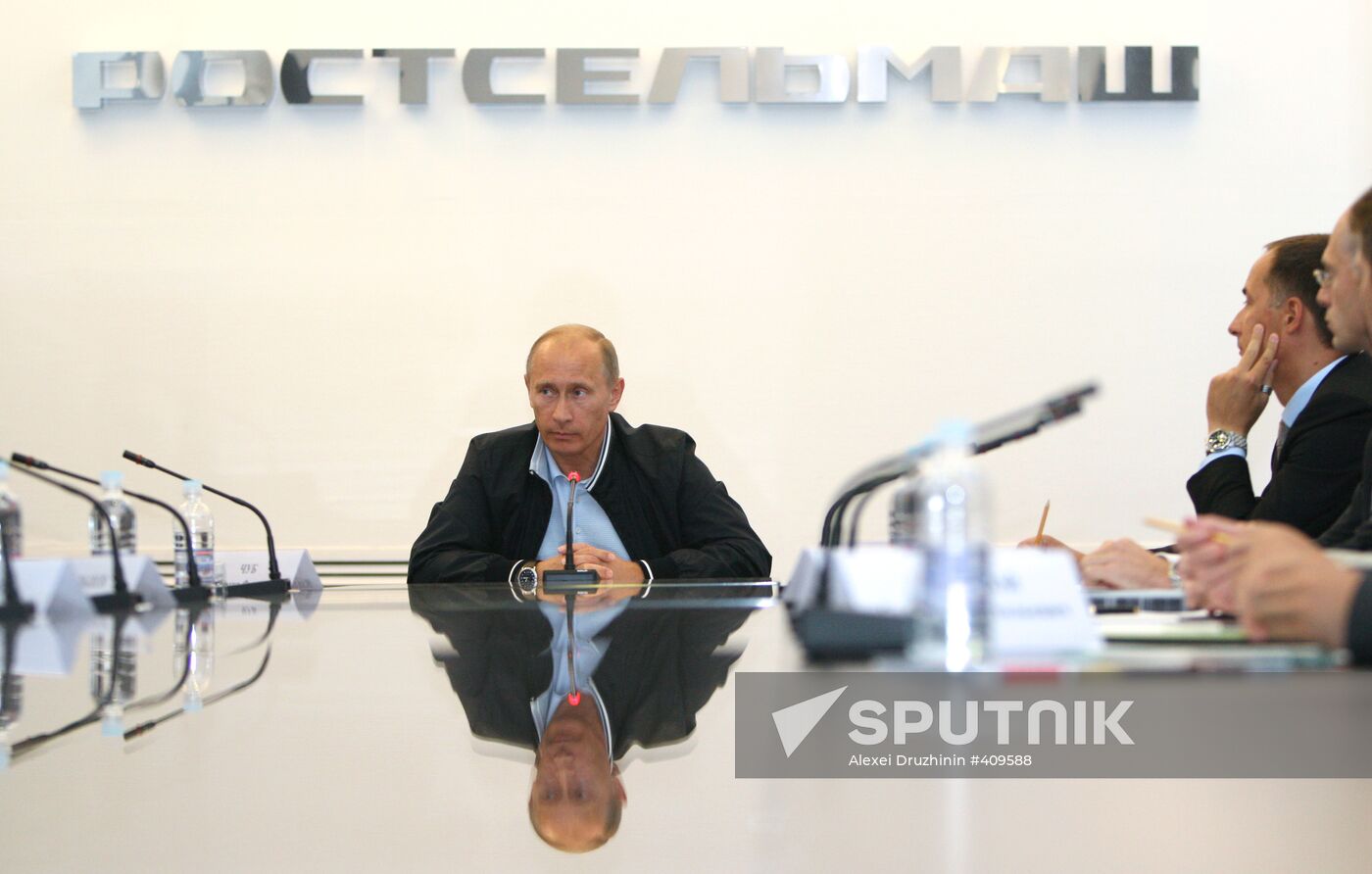 Vladimir Putin pays working visit to Southern Federal District