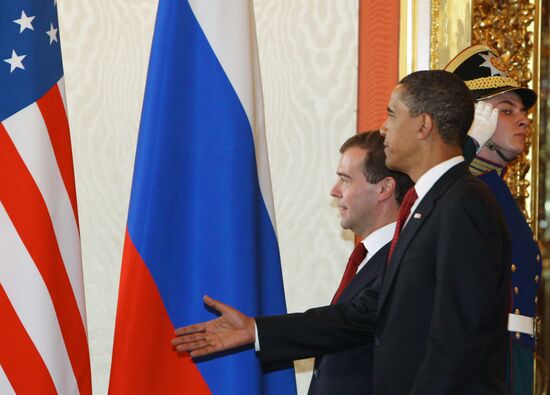 U.S. President Barack Obama visits Russia