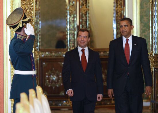 U.S. President Barack Obama visits Russia