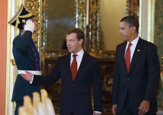 U.S. President Barack Obama visits Russia