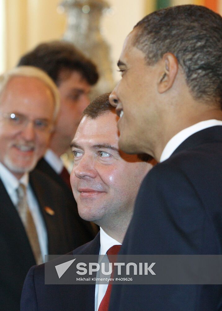 Russian-American talks at the Kremlin