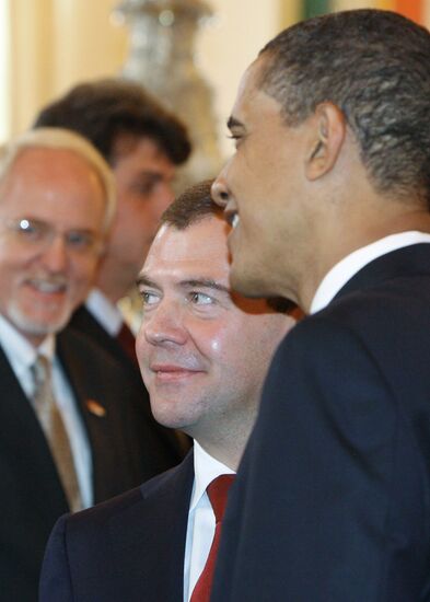 Russian-American talks at the Kremlin