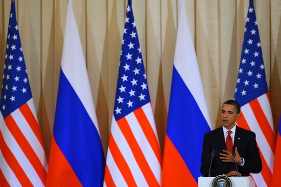 U.S. President Barack Obama visits Russia