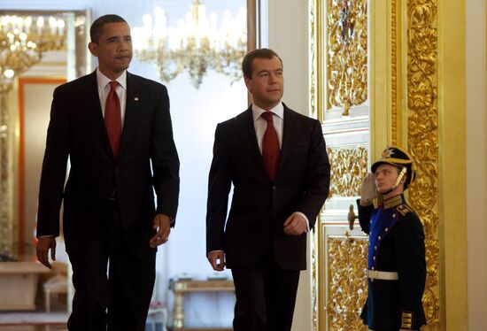 U.S. President Barack Obama visits Russia