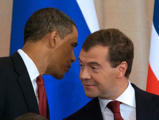 U.S. President Barack Obama visits Russia