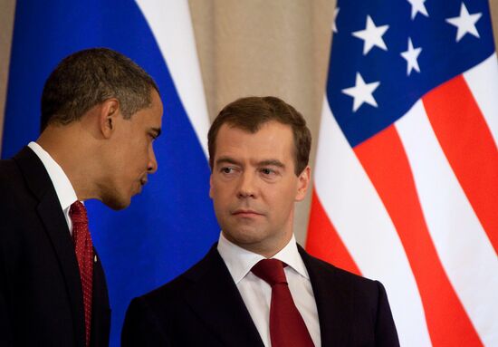 U.S. President Barack Obama visits Russia