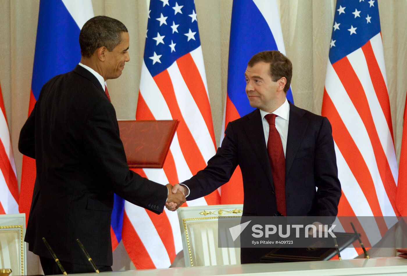 U.S. President Barack Obama visits Russia