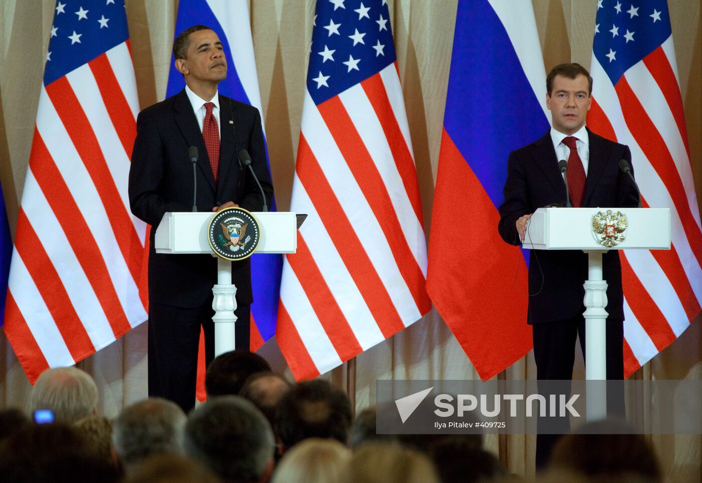 U.S. President Barack Obama visits Russia