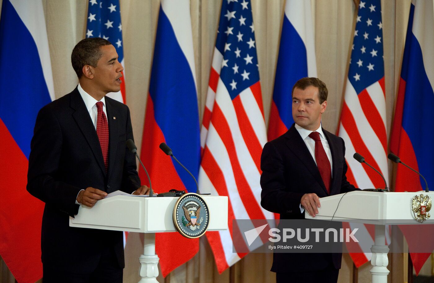 U.S. President Barack Obama visits Russia