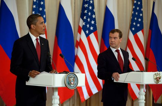 U.S. President Barack Obama visits Russia