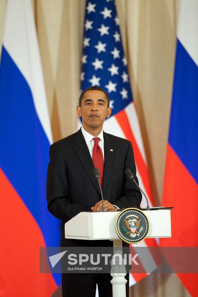 U.S. President Barack Obama visits Russia