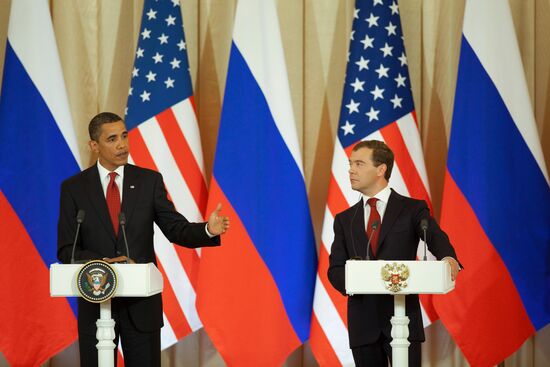 U.S. President Barack Obama visits Russia