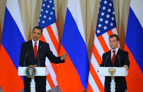 U.S. President Barack Obama visits Russia