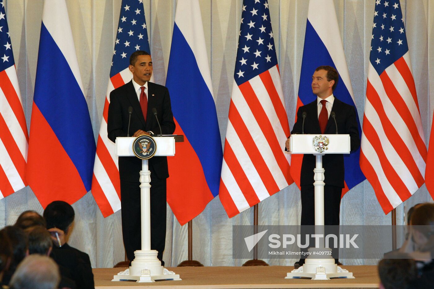 U.S. President Barack Obama visits Russia