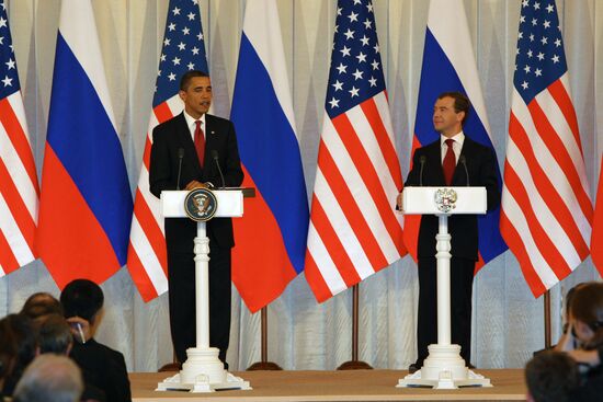 U.S. President Barack Obama visits Russia