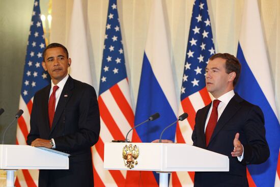 U.S. President Barack Obama visits Russia