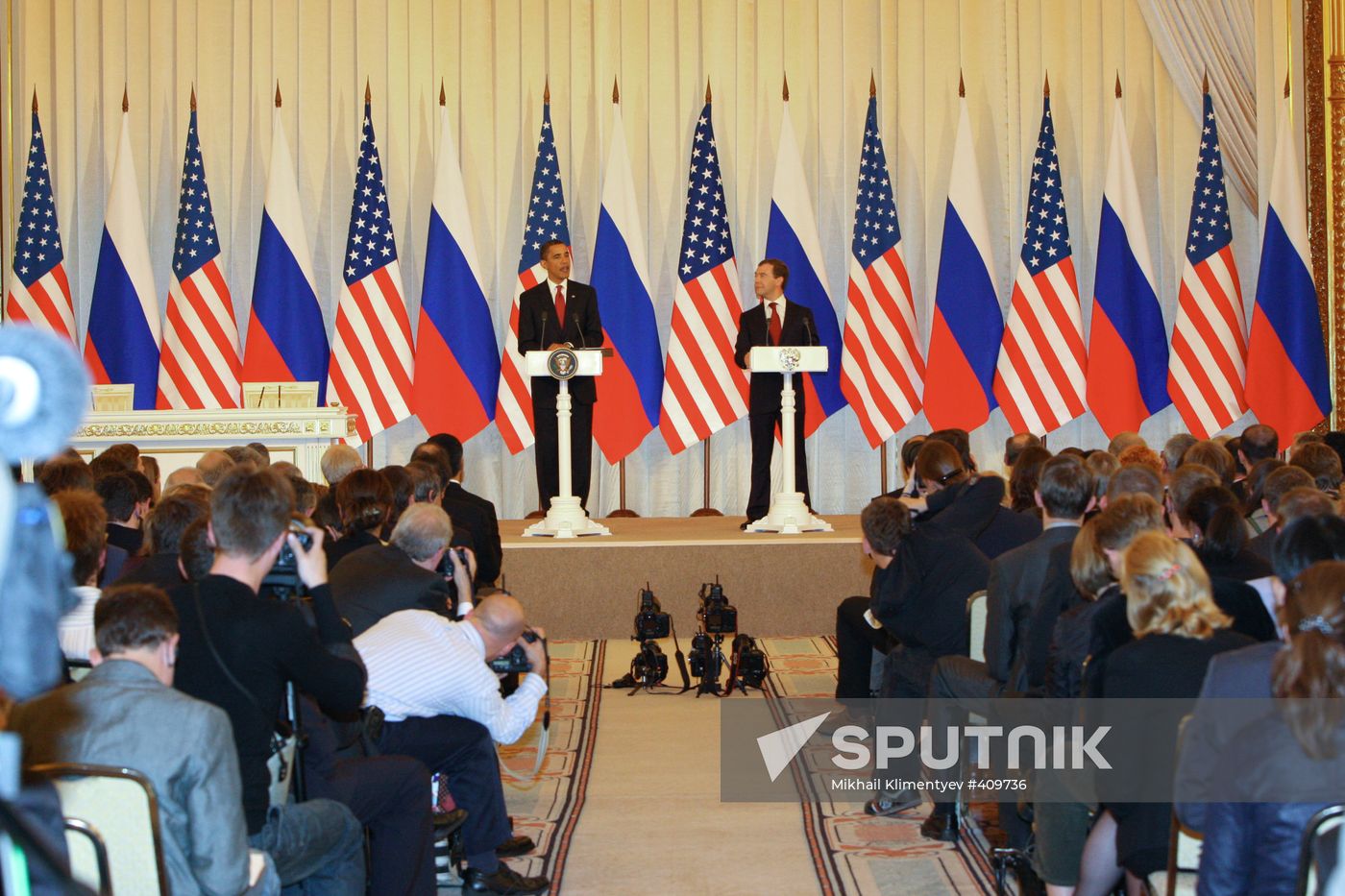U.S. President Barack Obama visits Russia