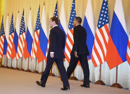 U.S. President Barack Obama visits Russia