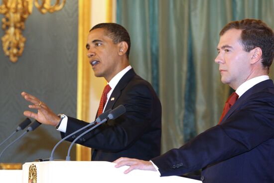 U.S. President Barack Obama visits Russia