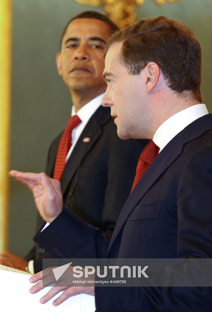 U.S. President Barack Obama visits Russia