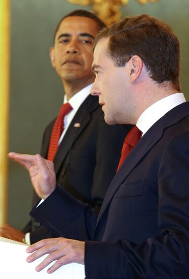 U.S. President Barack Obama visits Russia