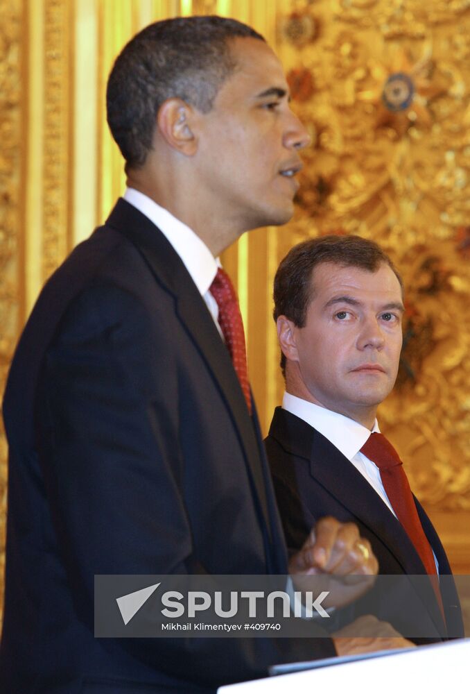 U.S. President Barack Obama visits Russia