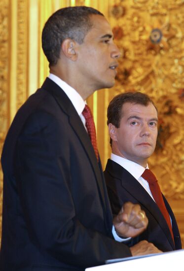 U.S. President Barack Obama visits Russia